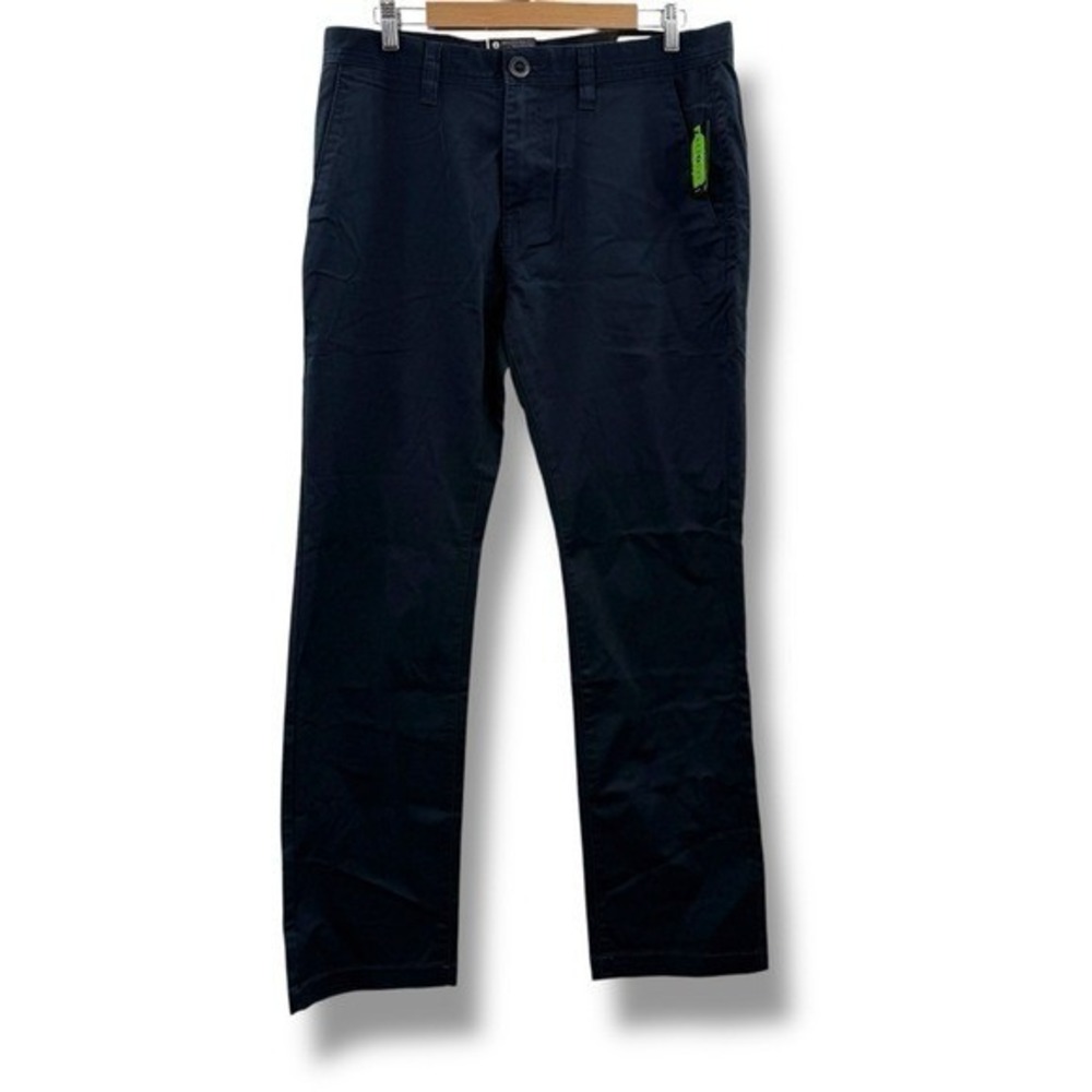 Volcom NWT Frickin‎ Modern Stretch Pants Men's Size 34 x 32 Navy Casual Chino